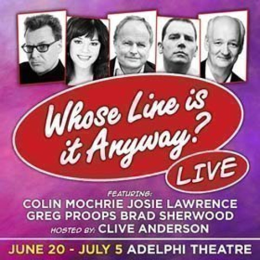 Whose line is it anyway?... Live Whose line is it anyway?... Live