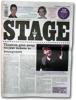 The Stage Cover The Stage Cover
